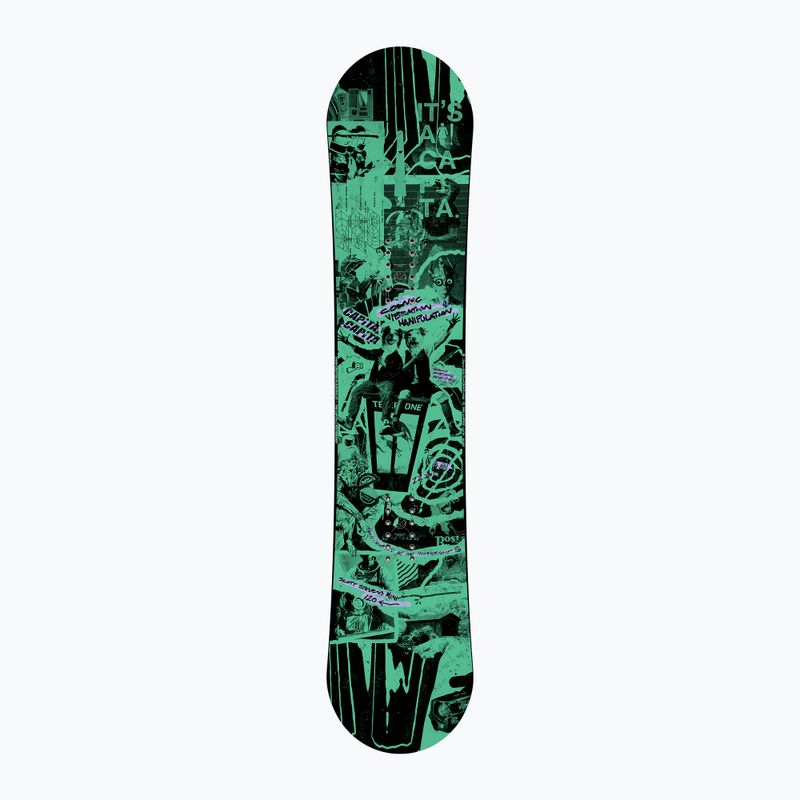 Vaikiška snieglentė CAPiTA Scott Stevens Mini black-green 1221143 2