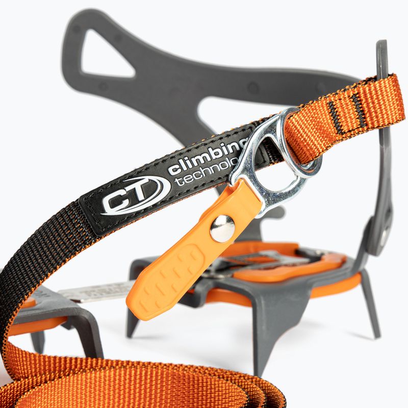 Climbing Technology Nuptse Evo Flex Basket crampons orange 3I850C 4