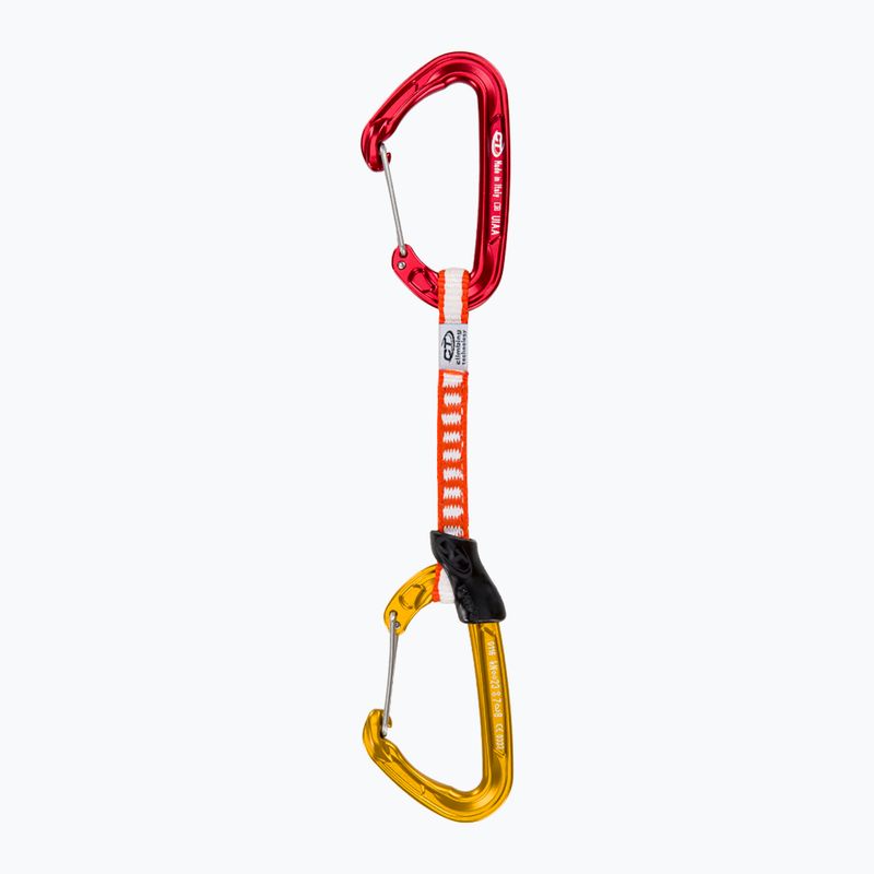 Climbing Technology Fly-Weight Evo Set Dy 12 cm raudonai auksinė laipiojimo virvė 2E692FOC0S