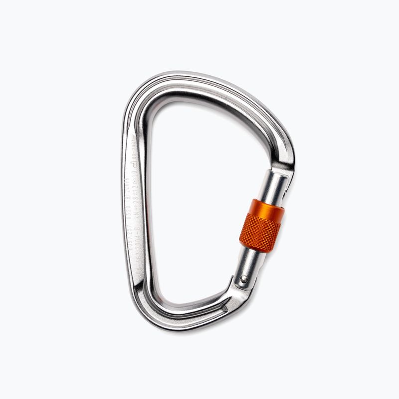 Climbing Technology Xl-D SG karabinas sidabrinės-oranžinės spalvos 2C47800 ZPE