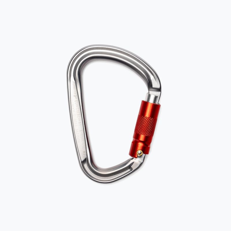 Climbing Technology Xl-D TG karabinas sidabrinis-raudonas 2C47900ZPF