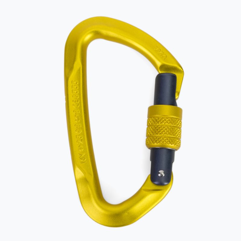 Climbing Technology Lime SG karabinas geltonas