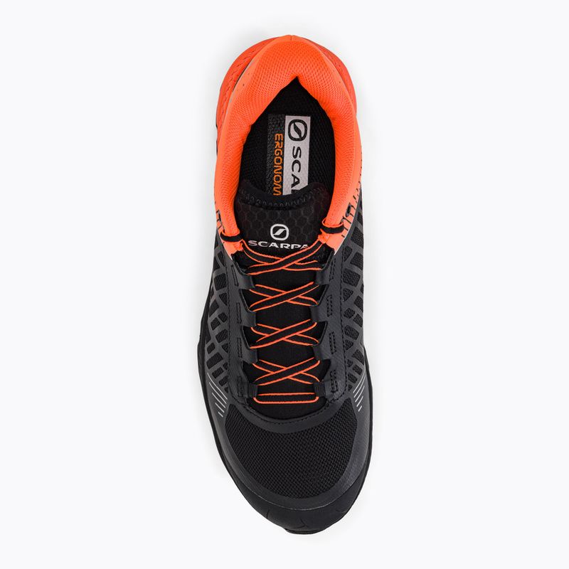 Vyriški bėgimo bateliai SCARPA Spin Ultra black/orange GTX 33072-200/1 6