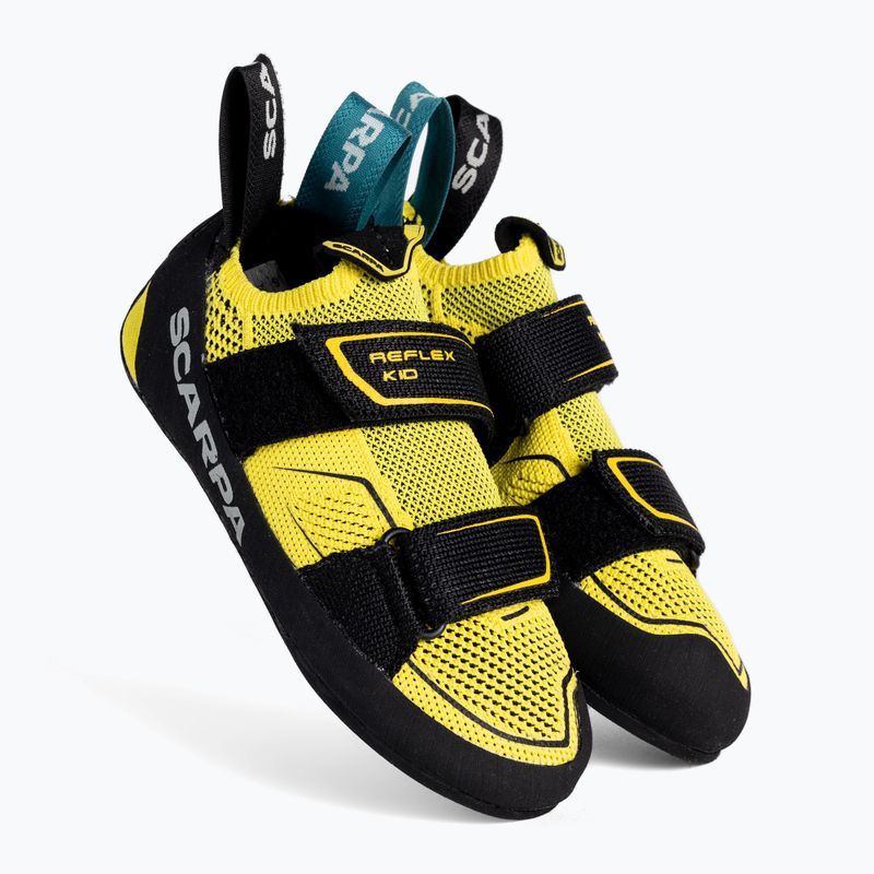 SCARPA Reflex Kid Vision vaikiški laipiojimo bateliai geltonos ir juodos spalvos 70072-003/1 5