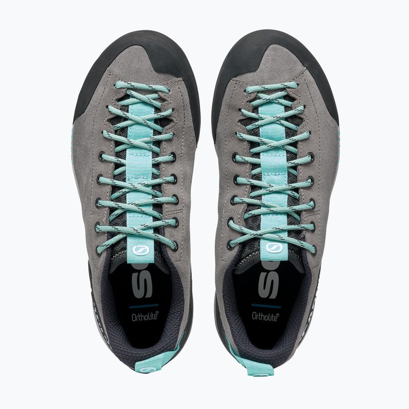 Moteriški trekingo batai SCARPA Gecko grey-black 72602 14