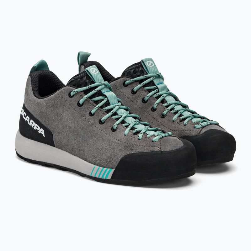 Moteriški trekingo batai SCARPA Gecko grey-black 72602 4