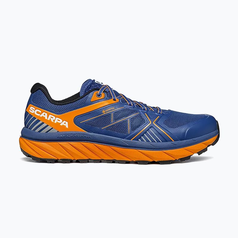 SCARPA Spin Infinity GTX vyriški bėgimo bateliai navy blue-orange 33075-201/2 12