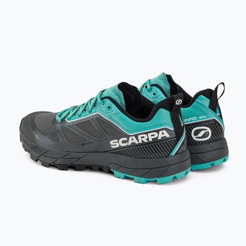 Moteriški trekingo batai SCARPA Rapid GTX pilkai mėlyni 72701 3