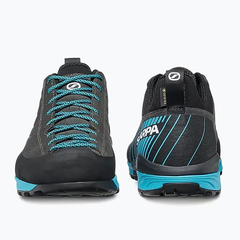 Vyriški trekingo batai SCARPA Mescalito GTX black-blue 72103-200/1 14