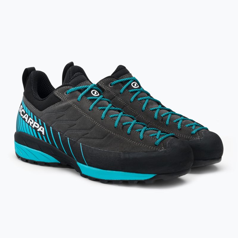 Vyriški trekingo batai SCARPA Mescalito GTX black-blue 72103-200/1 4