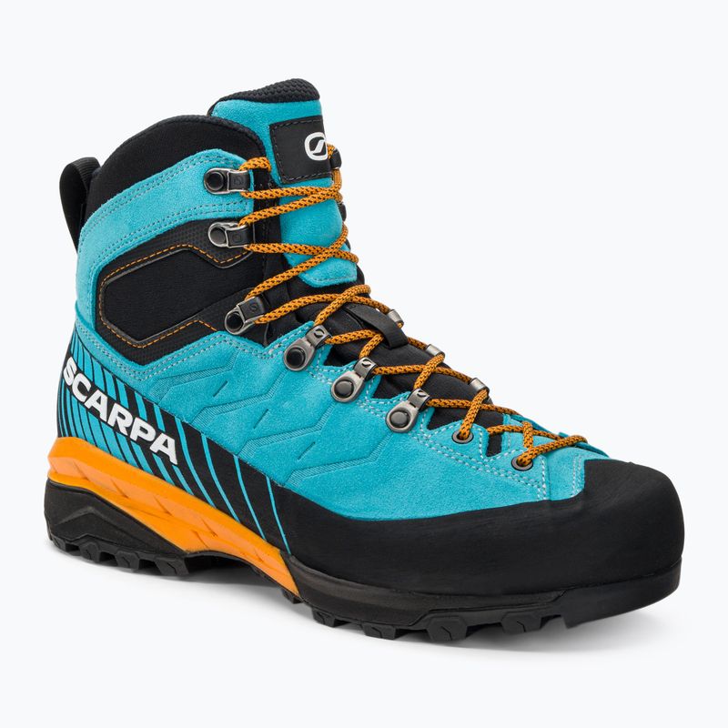 Vyriški trekingo batai SCARPA Mescalito TRK GTX turquoise-black 61050