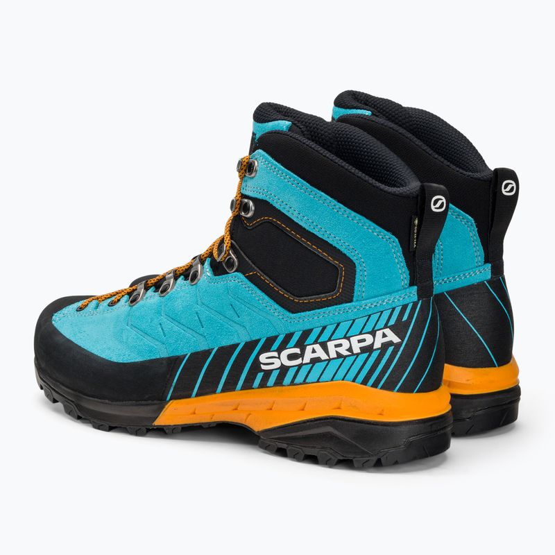 Vyriški trekingo batai SCARPA Mescalito TRK GTX turquoise-black 61050 3