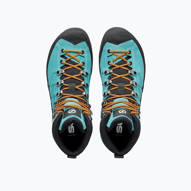 Moteriški trekingo batai SCARPA Mescalito TRK GTX turquoise-black 61050 14