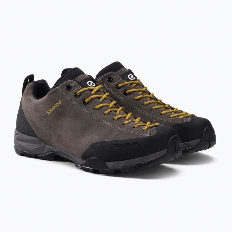 SCARPA vyriški trekingo batai Mojito Trail Gtx titanium-mustard 63316-200 5
