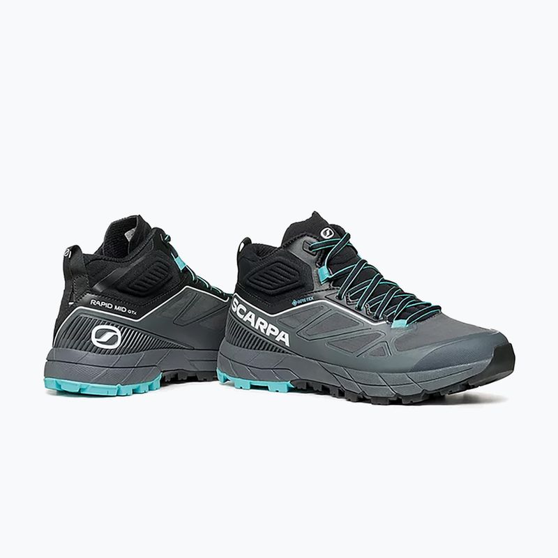 Moteriški trekingo batai SCARPA Rapid Mid GTX grey 72695-202/1 14
