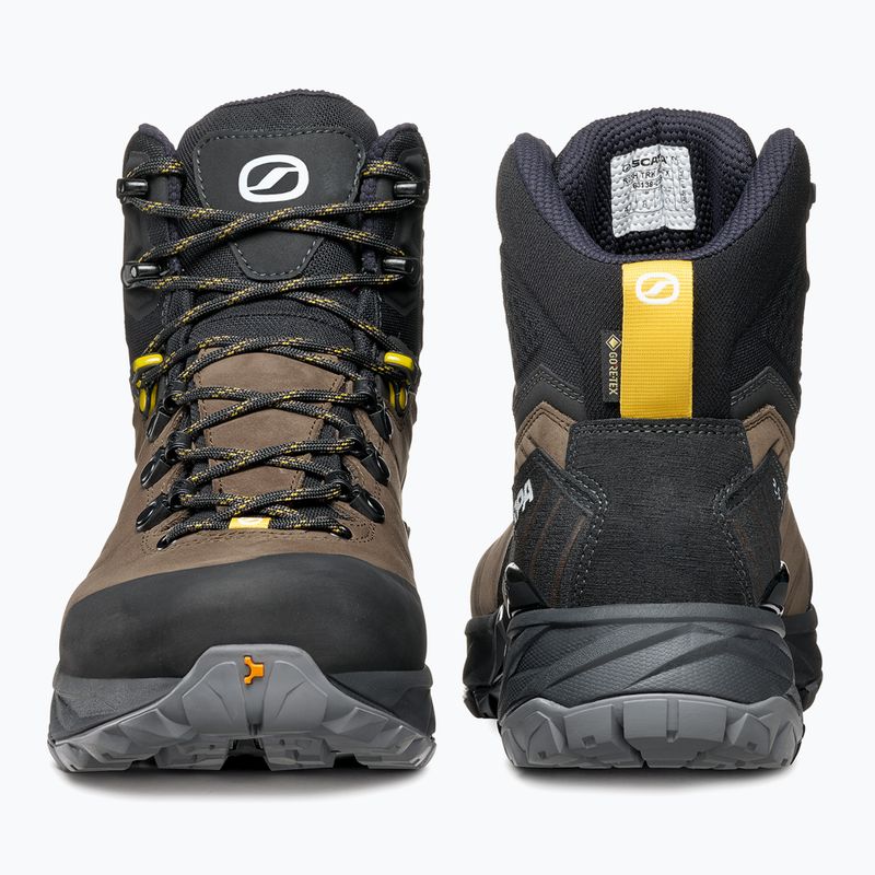 Vyriški žygio batai SCARPA Rush TRK Pro GTX volcano/mustard 11