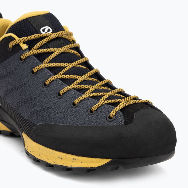 Vyriški priėjimo prie trasų batai SCARPA Mescalito Planet gray/curry 7