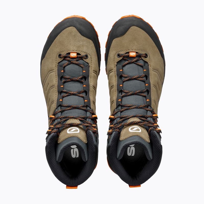 Vyriški trekingo batai SCARPA Rush TRK GTX desert/mango 14