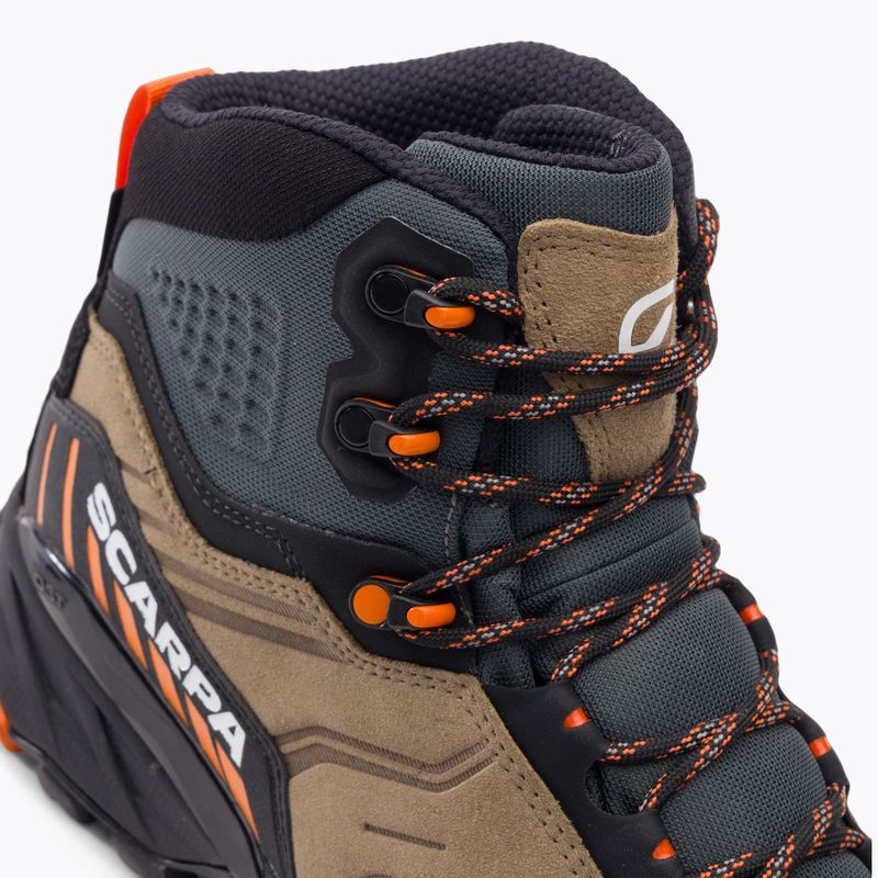 Vyriški trekingo batai SCARPA Rush TRK GTX desert/mango 8