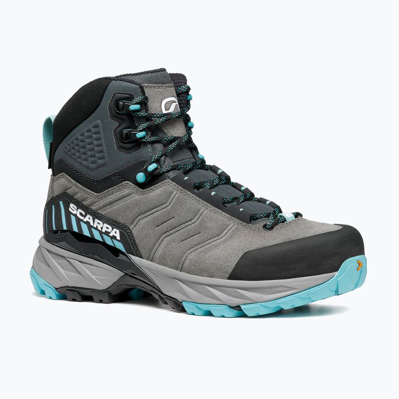 Moteriški žygio batai SCARPA Rush TRK GTX midgray/aqua 8