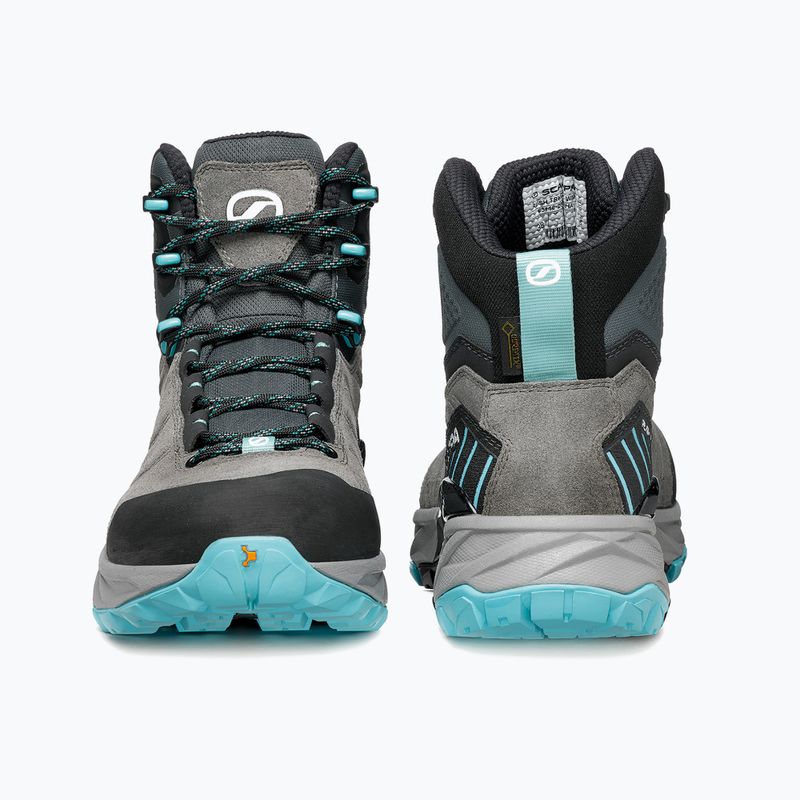 Moteriški žygio batai SCARPA Rush TRK GTX midgray/aqua 11