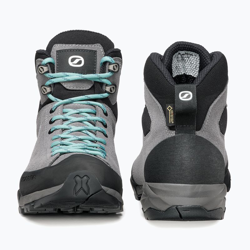 Moteriški žygio batai SCARPA Mojito Hike GTX smoke/jade 11