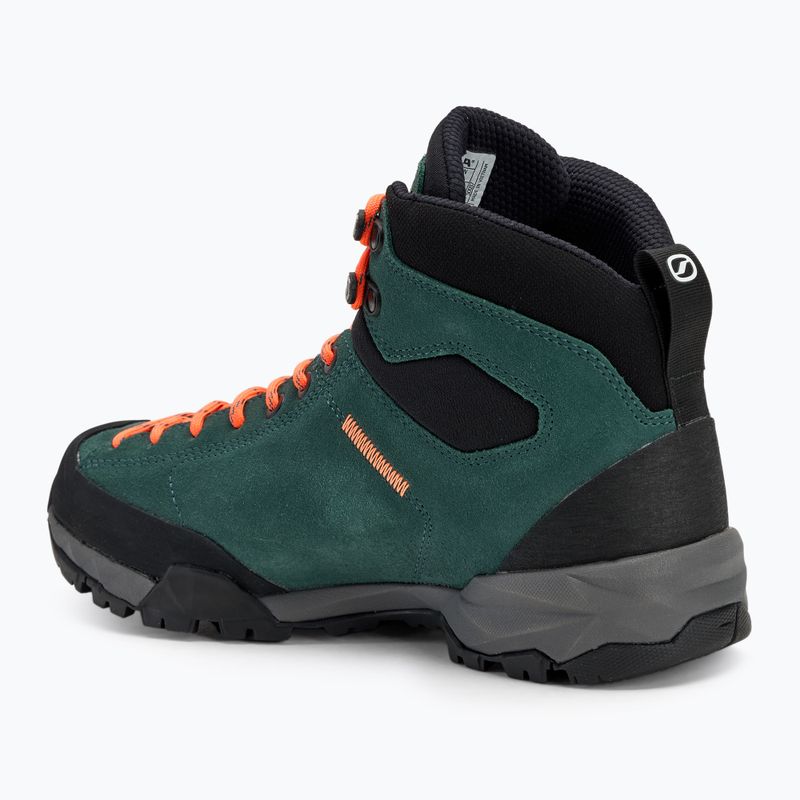Moteriški žygio batai SCARPA Mojito Hike GTX botanic green/orange pop 3