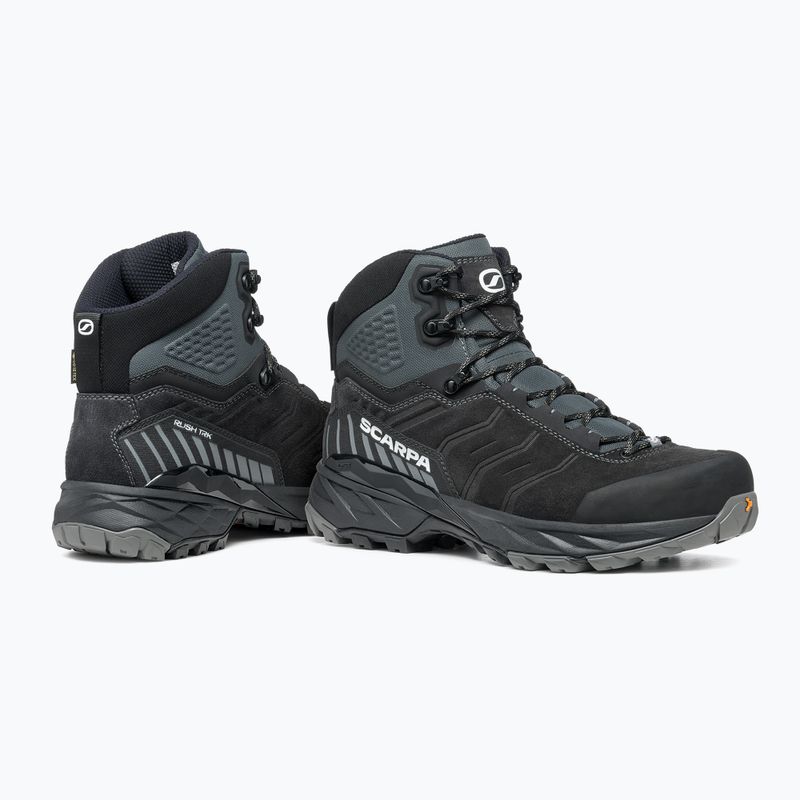 Vyriški žygio batai SCARPA Rush TRK GTX dark anthracite/black 11