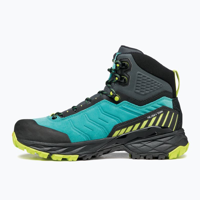 Moteriški trekingo batai SCARPA Rush TRK GTX ceramic/sunny lime 13