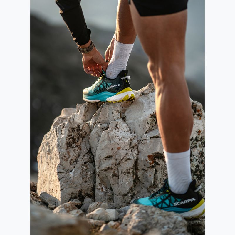 Vyriški bėgimo batai SCARPA Golden Gate 2 ATR azure / lime 15