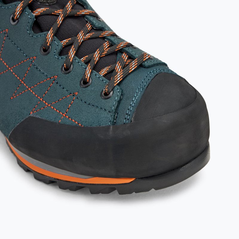 Vyriški trekingo batai SCARPA Zodiac TRK GTX petrol/rust orange 7