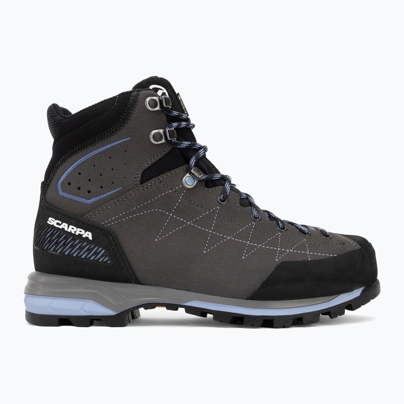 Moteriški priėjimo prie trasų batai SCARPA Zodiac TRK GTX anthracite/lavender 2