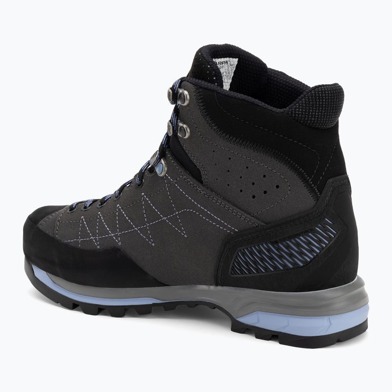Moteriški priėjimo prie trasų batai SCARPA Zodiac TRK GTX anthracite/lavender 3