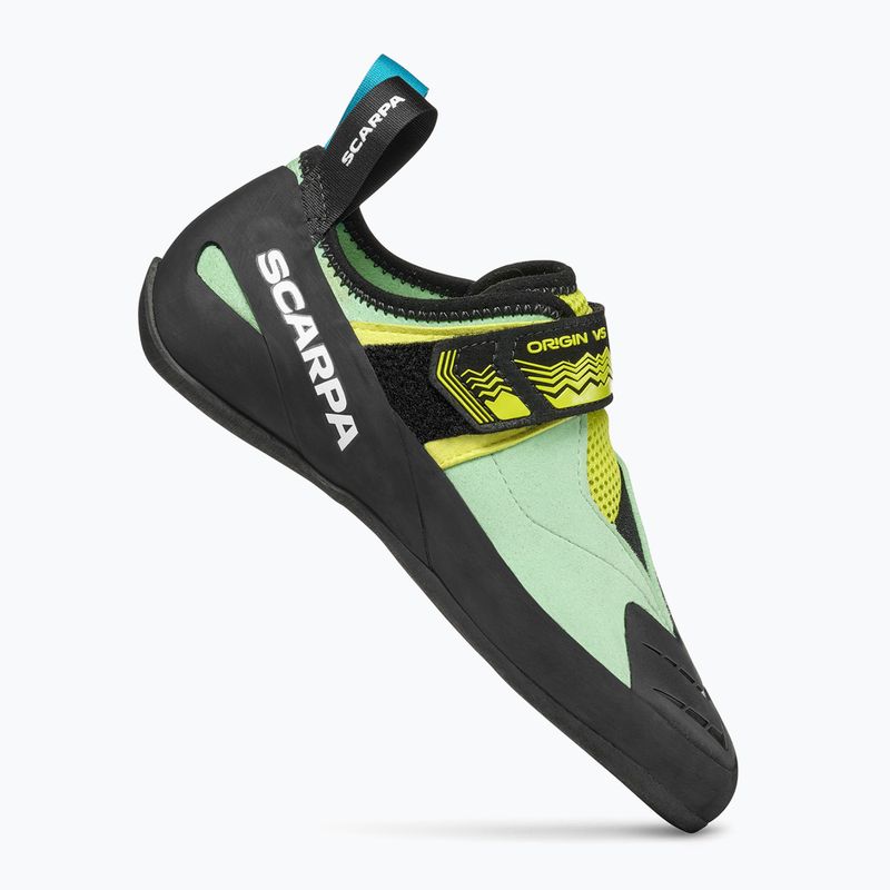 Moteriški laipiojimo batai SCARPA Origin VS pastel green/lime 3