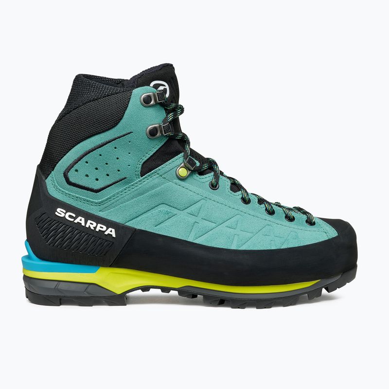 Vyriški aukštų kalnų batai SCARPA Zodiac Tech GTX waterfall/black 2