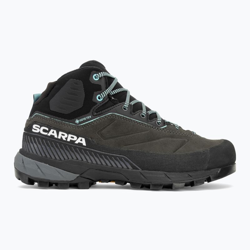 Moteriški priėjimo prie trasų batai SCARPA Rapid XT Mid GTX shark/aqua 2