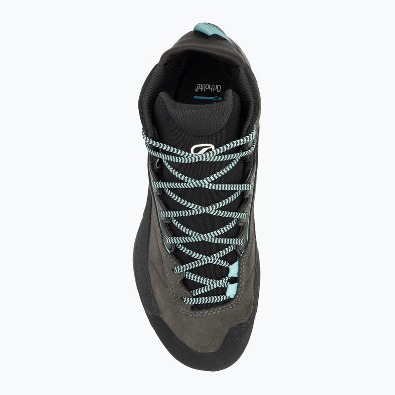 Moteriški priėjimo prie trasų batai SCARPA Rapid XT Mid GTX shark/aqua 5