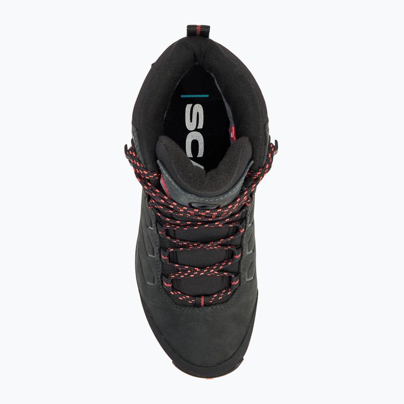 Moteriški turistiniai batai SCARPA Moraine Polar GTX dark anthracite/ coral 5