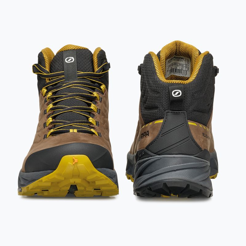 Vyriški žygio batai SCARPA Rush 2 Pro Mid GTX brown/sulphur 4