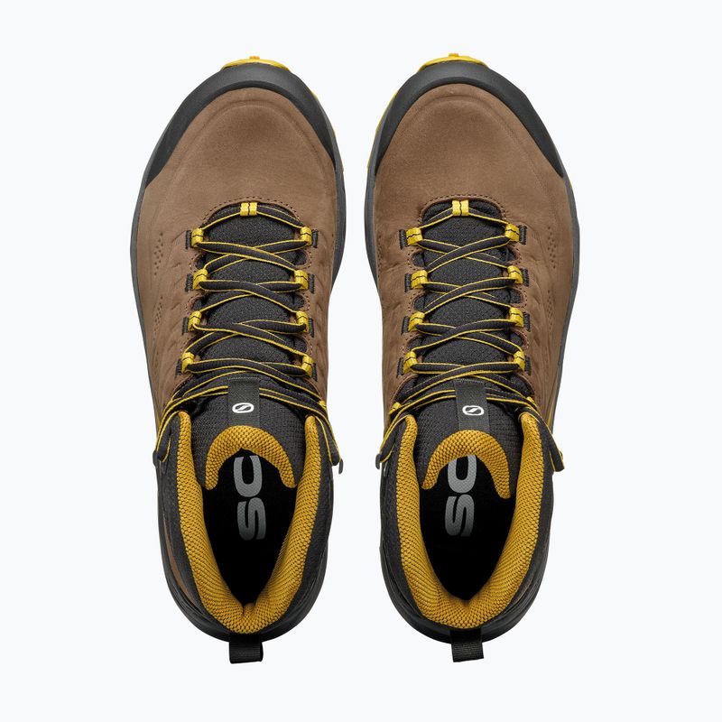 Vyriški žygio batai SCARPA Rush 2 Pro Mid GTX brown/sulphur 5