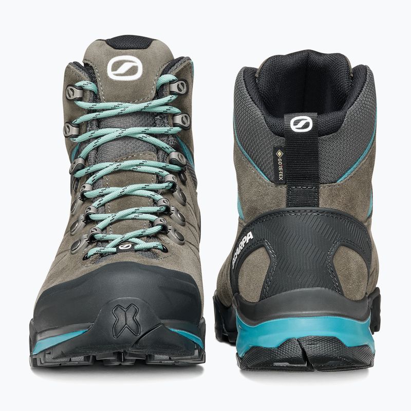 Moteriški žygio batai SCARPA ZG Trek GTX titanium/icefall 11