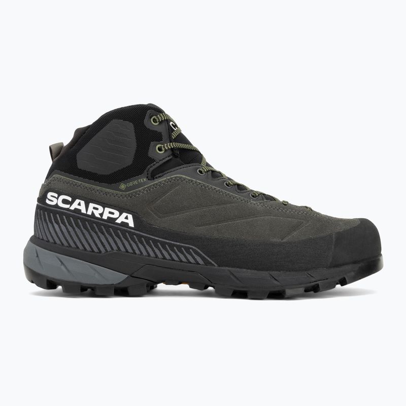 Vyriški priėjimo prie trasų batai SCARPA Rapid XT Mid GTX shark/military 2