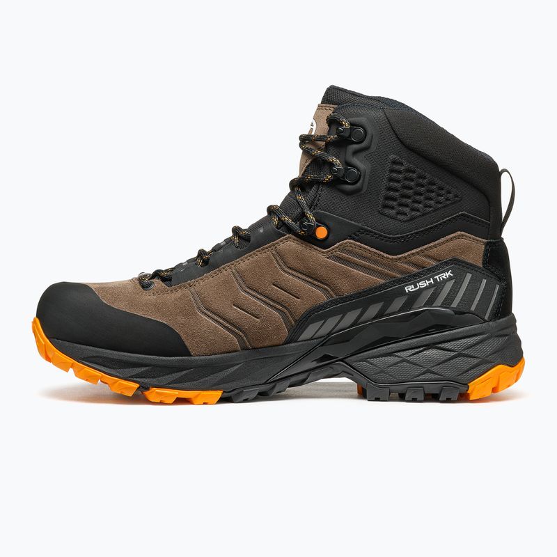 Vyriški žygio batai SCARPA Rush TRK GTX brown/orange 10