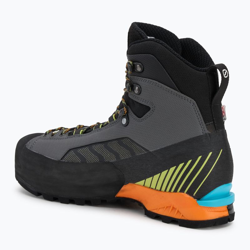 Vyriški aukštų kalnų batai SCARPA Ribelle Lite HD iron gray / lime 3