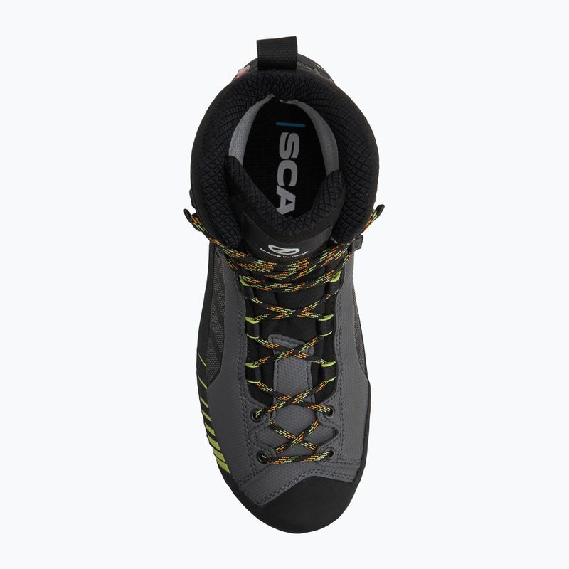 Vyriški aukštų kalnų batai SCARPA Ribelle Lite HD iron gray / lime 5