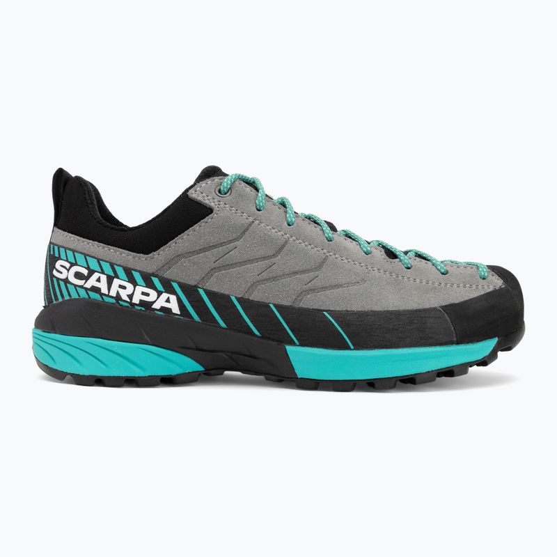Moteriški priėjimo prie trasų batai SCARPA Mescalito smoke/tropical green 2