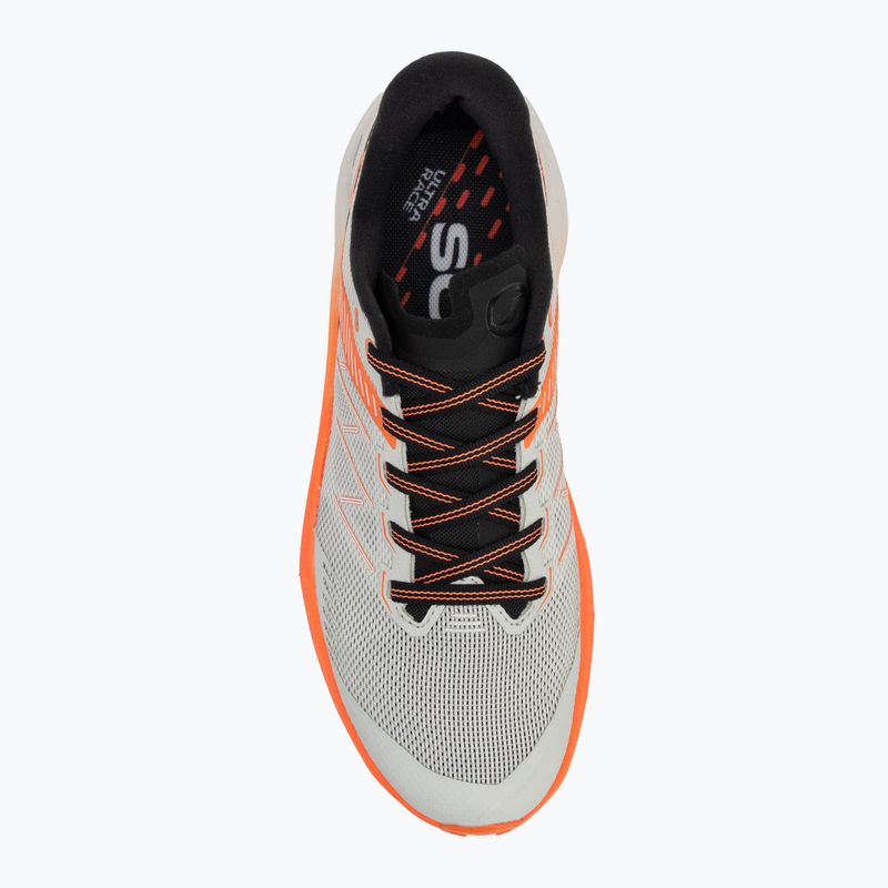 Moteriški bėgimo batai SCARPA Spin Ultra 2 ice/orange fluo 5