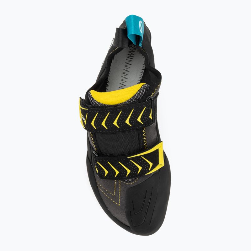 Laipiojimo batai SCARPA Vapor V smoke/yellow 5