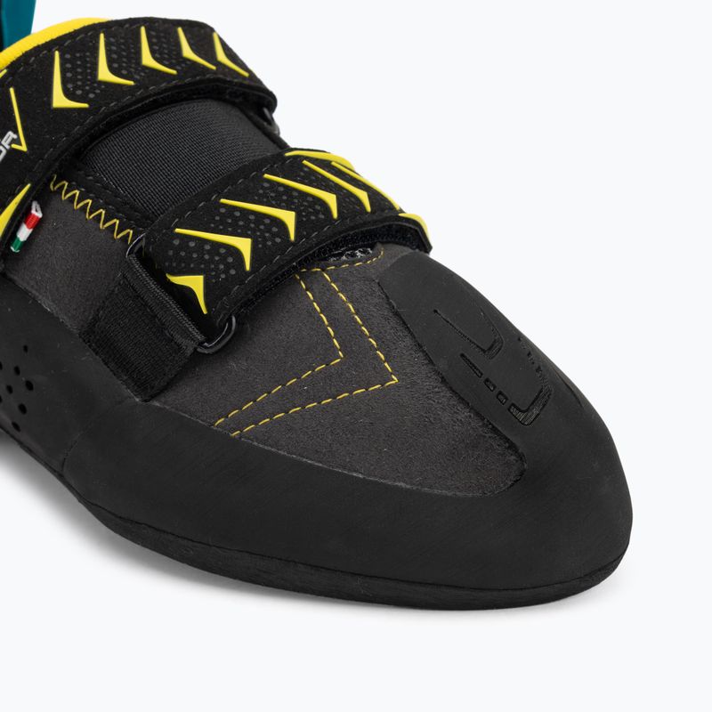 Laipiojimo batai SCARPA Vapor V smoke/yellow 7