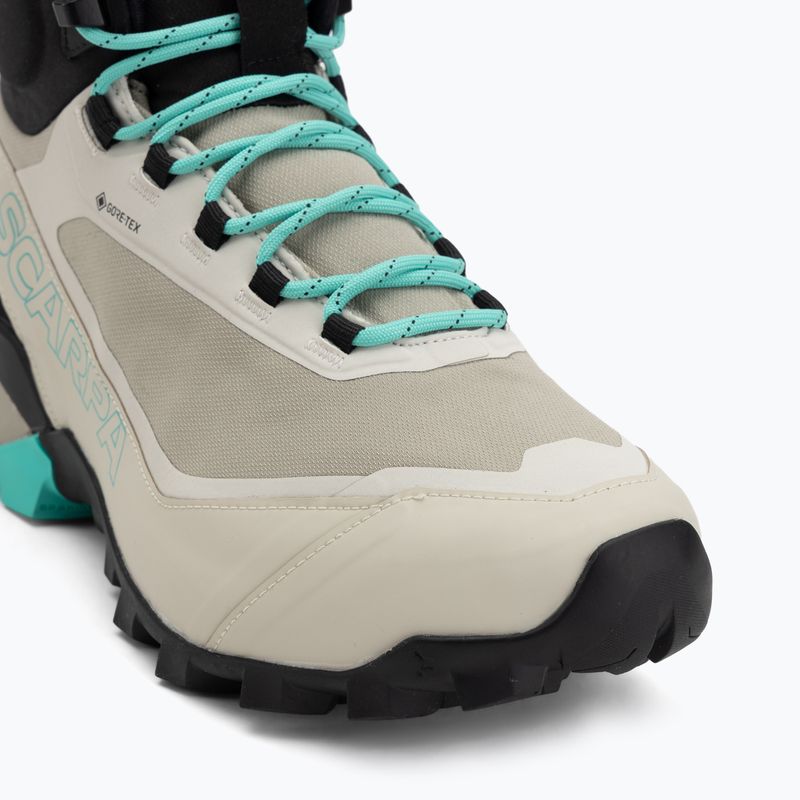Moteriški žygio batai SCARPA Ribelle Cross 2 GTX fog/aqua green 7